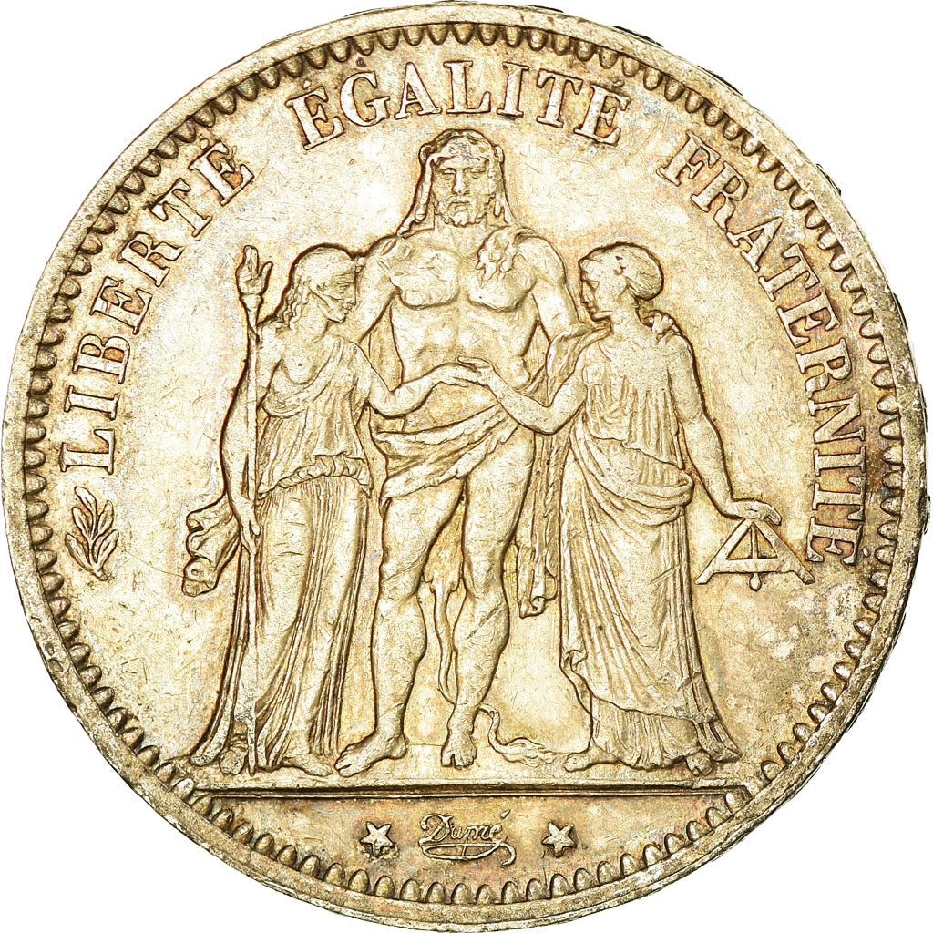 Monnaie, France, Hercule, 5 Francs, 1875, Paris, TTB+, Argent, Gadoury:745a