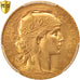 Moneda, Francia, Marianne, 20 Francs, 1907, PCGS, MS64, SC+, Oro, KM:857