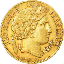 Coin, France, Cérès, 20 Francs, 1851, Paris, EF(40-45), Gold, KM:762