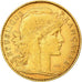 Moneda, Francia, Marianne, 10 Francs, 1899, Paris, MBC, Oro, KM:846
