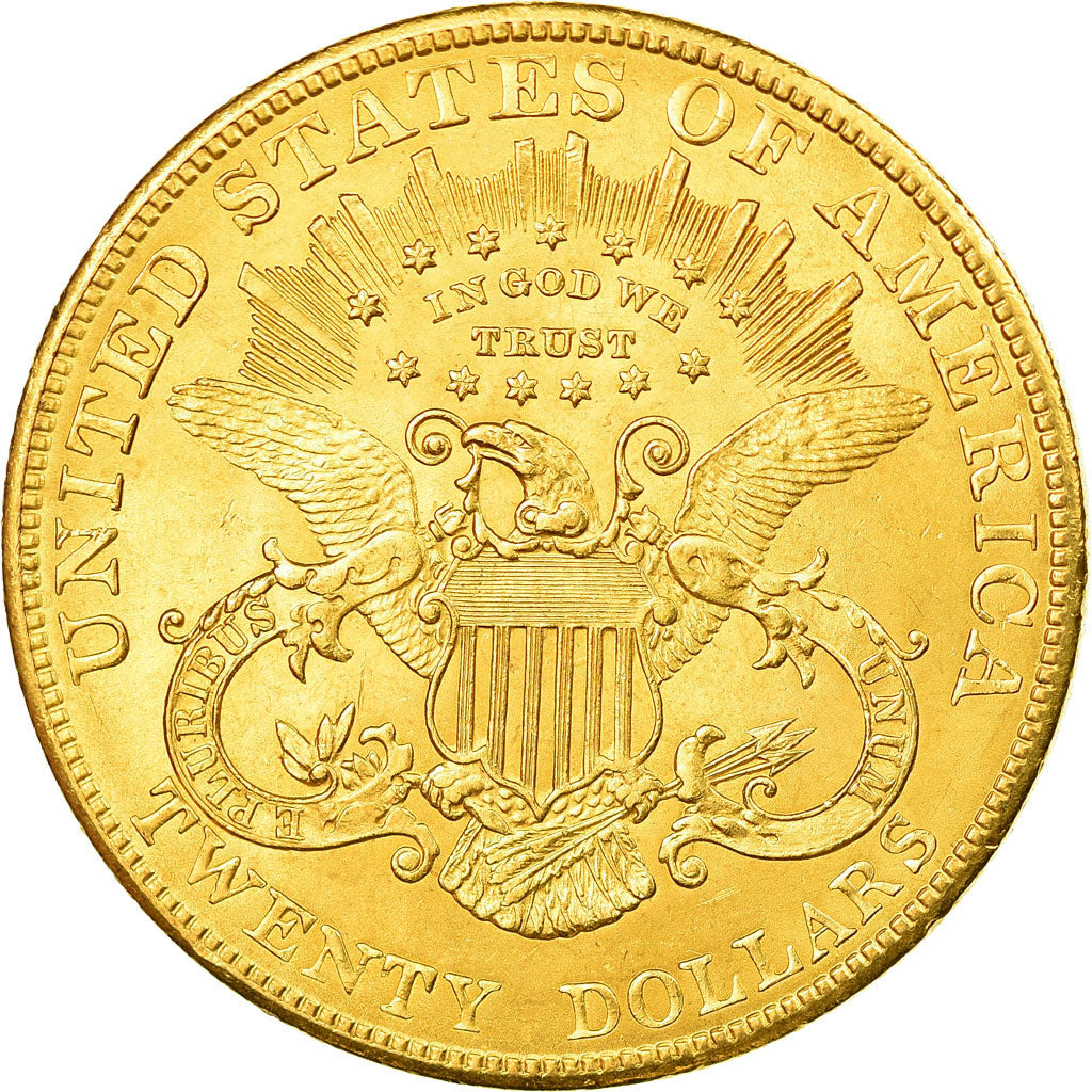 Moneta, USA, Liberty Head, $20, Double Eagle, 1904, U.S. Mint, Philadelphia