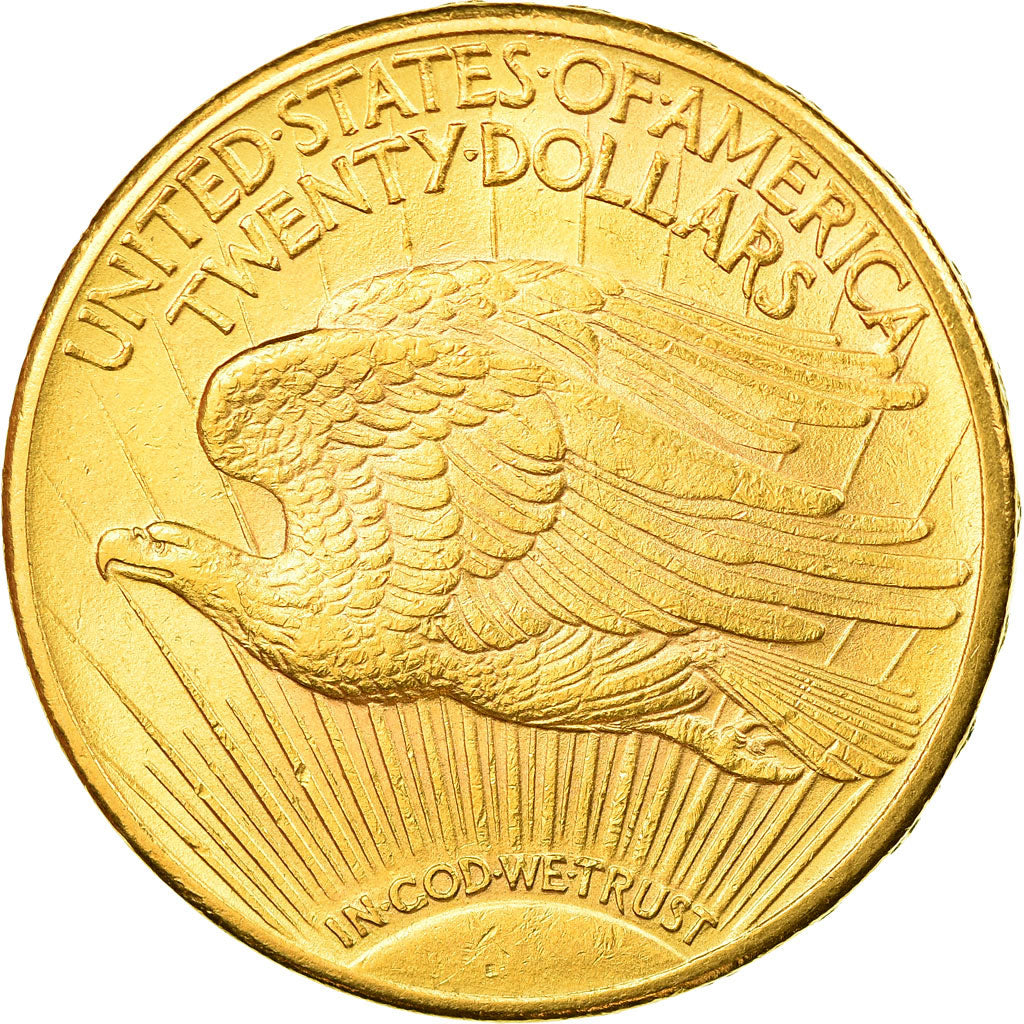 Moneta, Stati Uniti, Saint-Gaudens, $20, Double Eagle, 1914, U.S. Mint, Denver