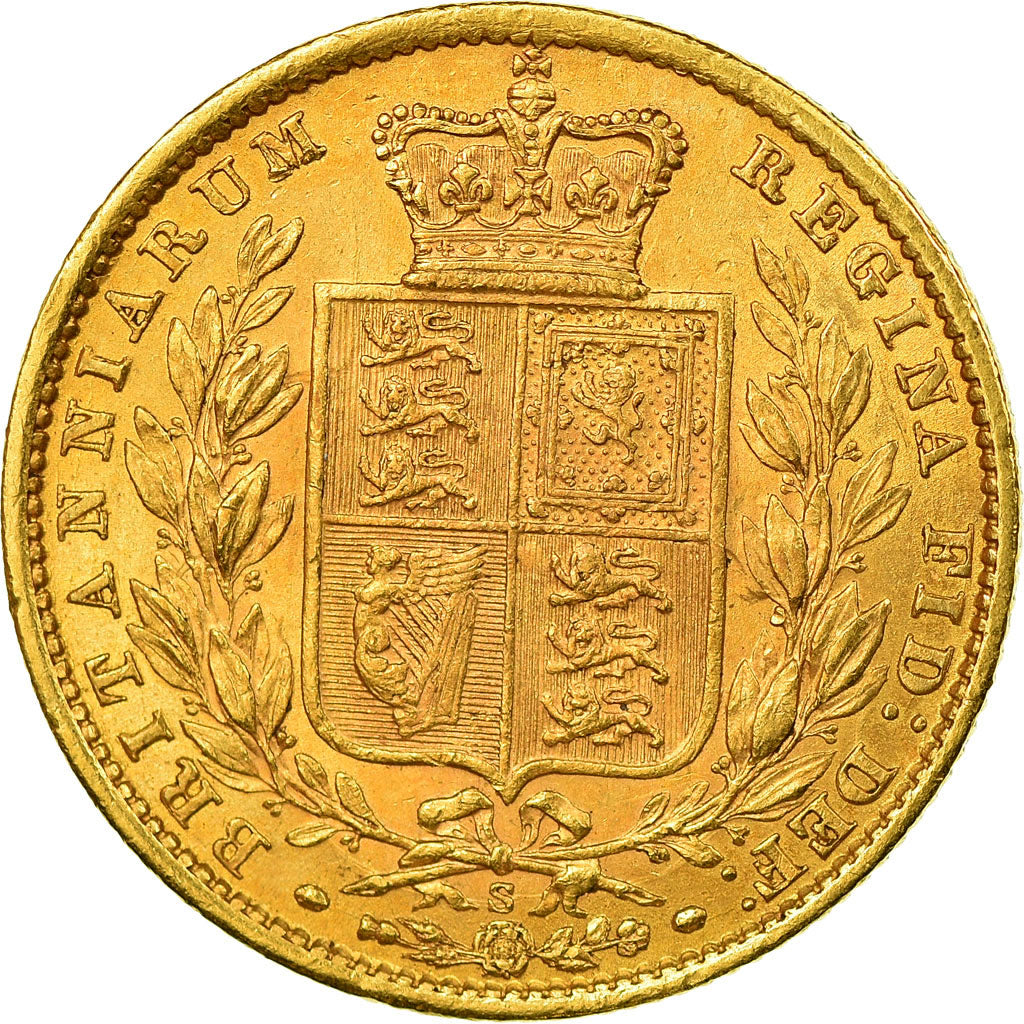 Moneda, Australia, Elizabeth II, Sovereign, 1871, Sydney, MBC+, Oro, KM:6