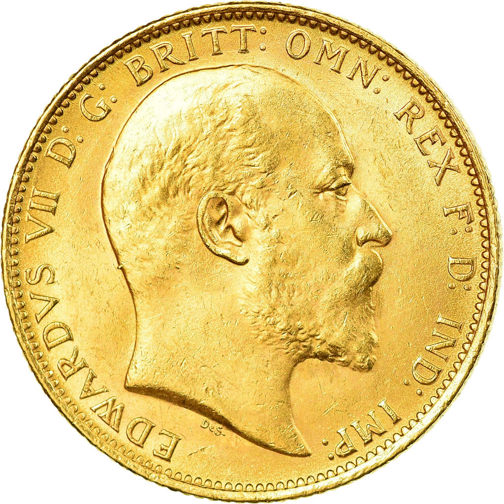Monnaie, Australie, Edward VII, Sovereign, 1907, Melbourne, SUP+, Or, KM:15