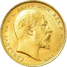 Monnaie, Australie, Edward VII, Sovereign, 1907, Melbourne, SUP+, Or, KM:15