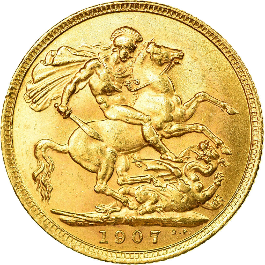 Monnaie, Australie, Edward VII, Sovereign, 1907, Melbourne, SUP+, Or, KM:15