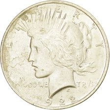 Coin, United States, Peace Dollar, Dollar, 1922, U.S. Mint, Philadelphia