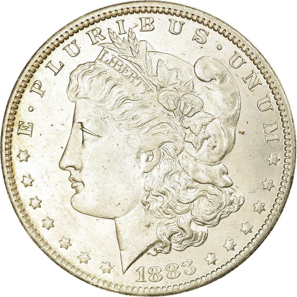Coin, United States, Morgan Dollar, Dollar, 1883, New Orleans, MS(60-62)