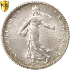 Monnaie, France, Semeuse, Franc, 1901, Paris, PCGS, MS64, SPL+, Argent