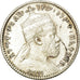 Munten, Ethiopië, Menelik II, Gersh, 1903, Paris, PR, Zilver, KM:12