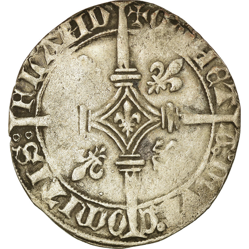 Coin, Belgium, Flanders, Philippe le Bon, Double gros vierlander, Bruges