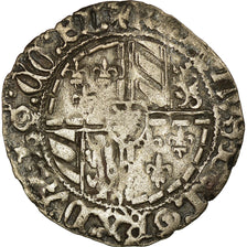 Coin, Belgium, Charles Le Téméraire, Gros, Bruges, VF(30-35), Billon
