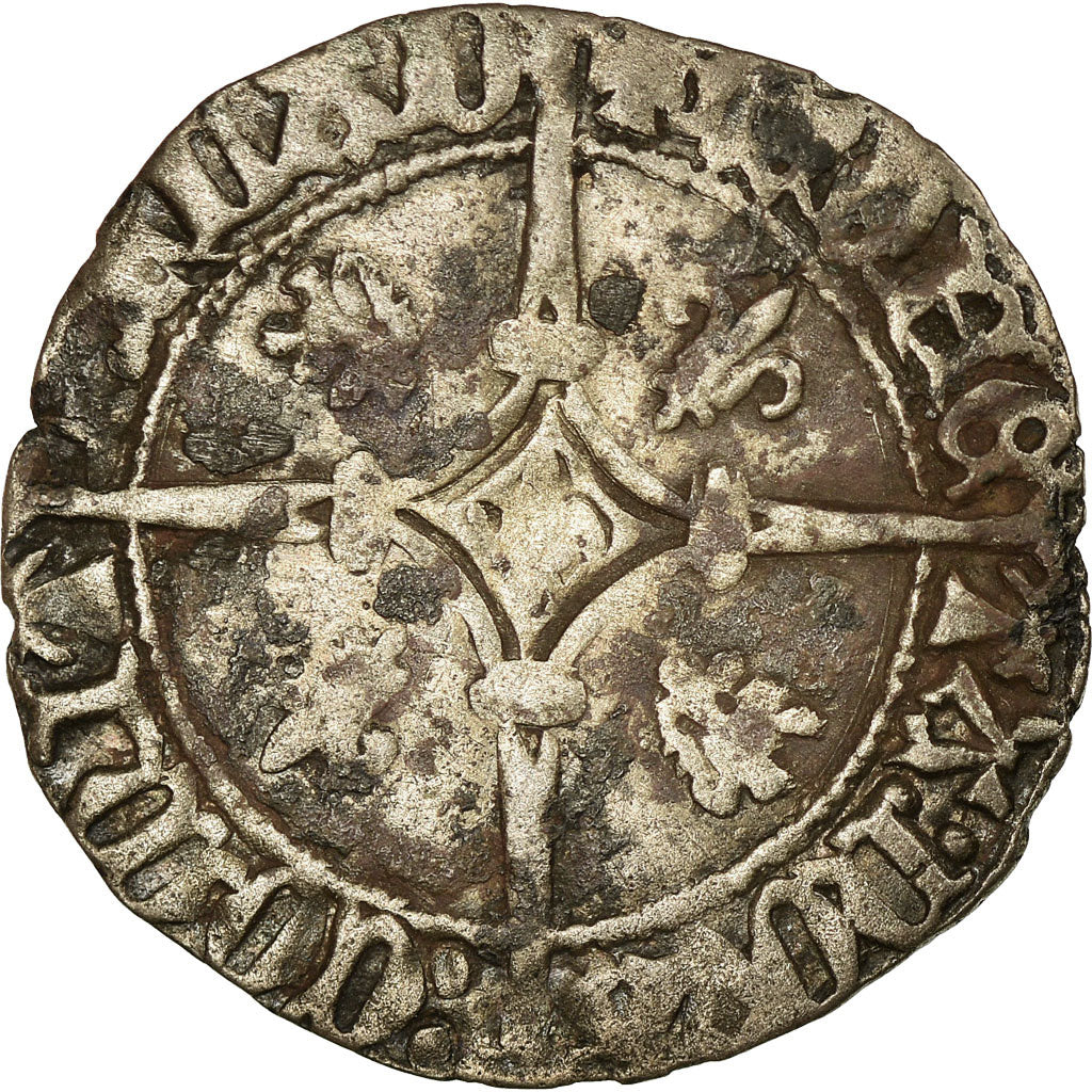 Coin, Belgium, Charles Le Téméraire, Gros, Bruges, VF(30-35), Billon