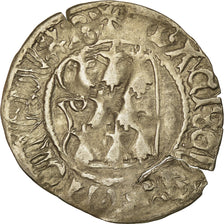 Coin, France, Bretagne, François II, Blanc à la targe, 1458-1488, Rennes
