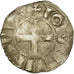Moeda, França, Bretagne, Jean I le Roux, Denarius, c. 1250, VF(30-35), Lingote