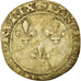 Moneta, Francia, Charles VII, Plaque, Double Gros, Tournai, MB+, Biglione