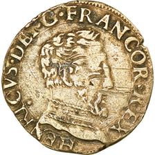 Coin, France, François II, 1/2 Teston, 1560, Toulouse, EF(40-45), Silver