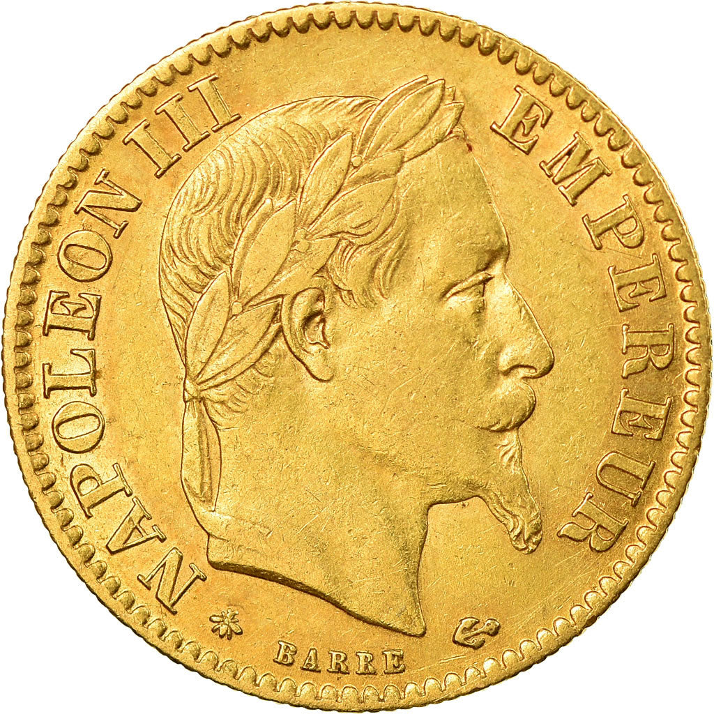 Coin, France, Napoleon III, Napoléon III, 10 Francs, 1864, Paris, EF(40-45)