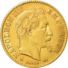 Coin, France, Napoleon III, Napoléon III, 10 Francs, 1864, Paris, EF(40-45)
