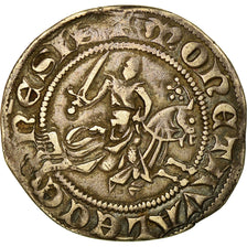 Monnaie, France, Marguerite  De Constantinople, Double Esterlin, Valenciennes