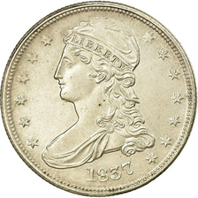 Moneta, Stati Uniti, Bust Half Dollar, Half Dollar, 1837, U.S. Mint