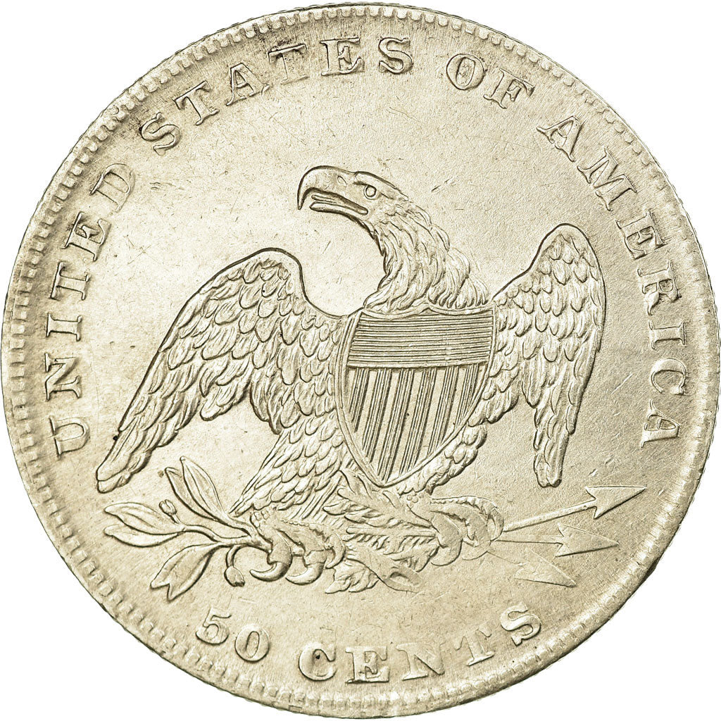 Moneta, Stati Uniti, Bust Half Dollar, Half Dollar, 1837, U.S. Mint