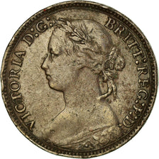 Coin, Great Britain, Victoria, Farthing, 1878, EF(40-45), Bronze, KM:753