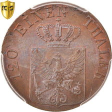 Münze, Deutsch Staaten, PRUSSIA, Friedrich Wilhelm III, 3 Pfennig, 1834