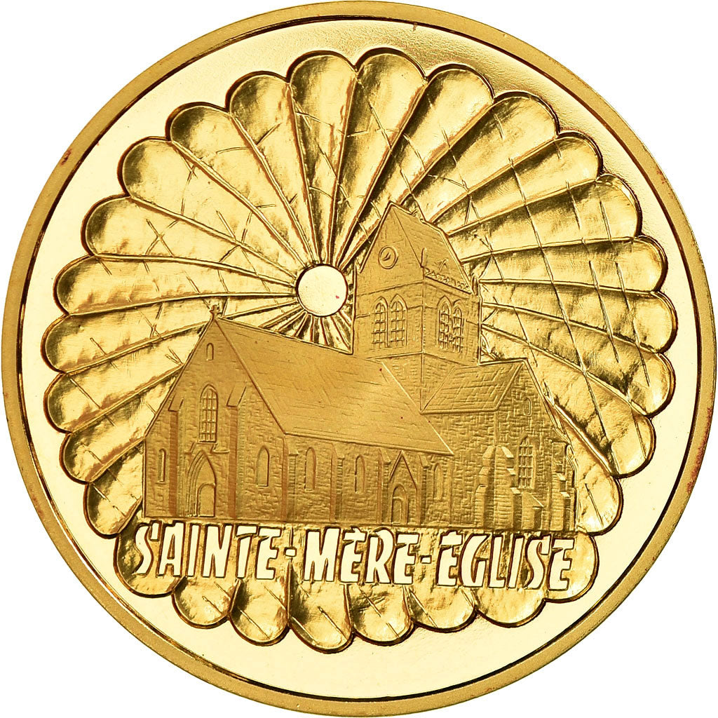 Monnaie, France, Sainte-Mère-Eglise, 500 Francs, 1994, Paris, FDC, Or