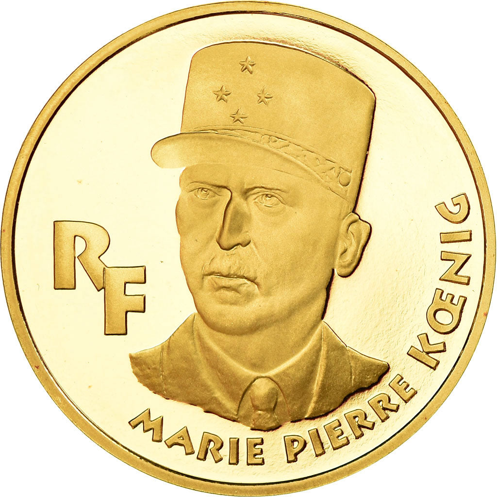 Coin, France, Bir Hakeim, 500 Francs, 1994, Paris, MS(65-70), Gold, KM:1052