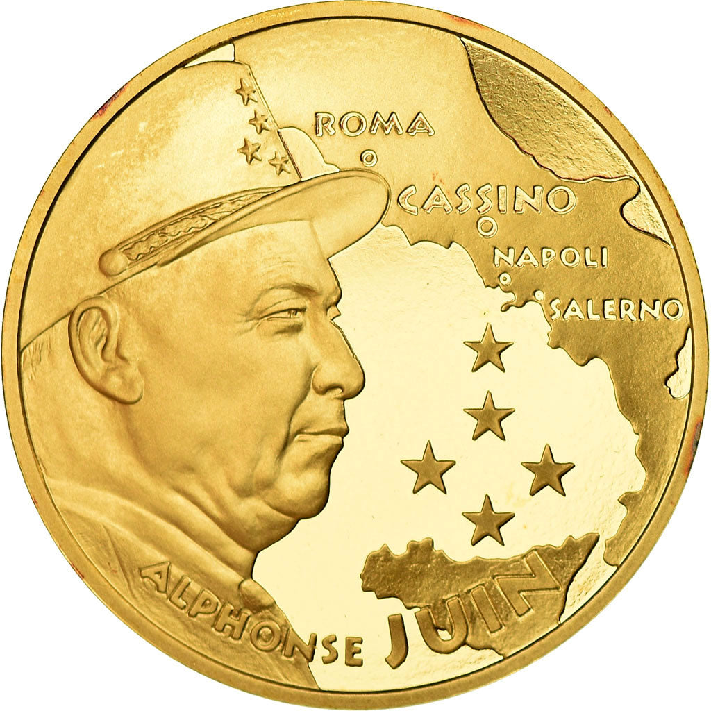 Monnaie, France, Monte Cassino, 500 Francs, 1994, Paris, FDC, Or, KM:1053