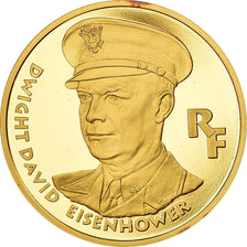 Coin, France, Dwight D.  Eisenhower, 500 Francs, 1994, Paris, MS(65-70), Gold