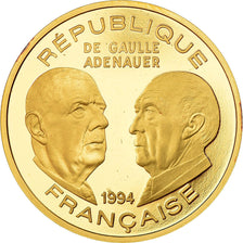 Monnaie, France, De Gaulle - Adenauer, 500 Francs, 1994, Paris, FDC, Or, KM:1058
