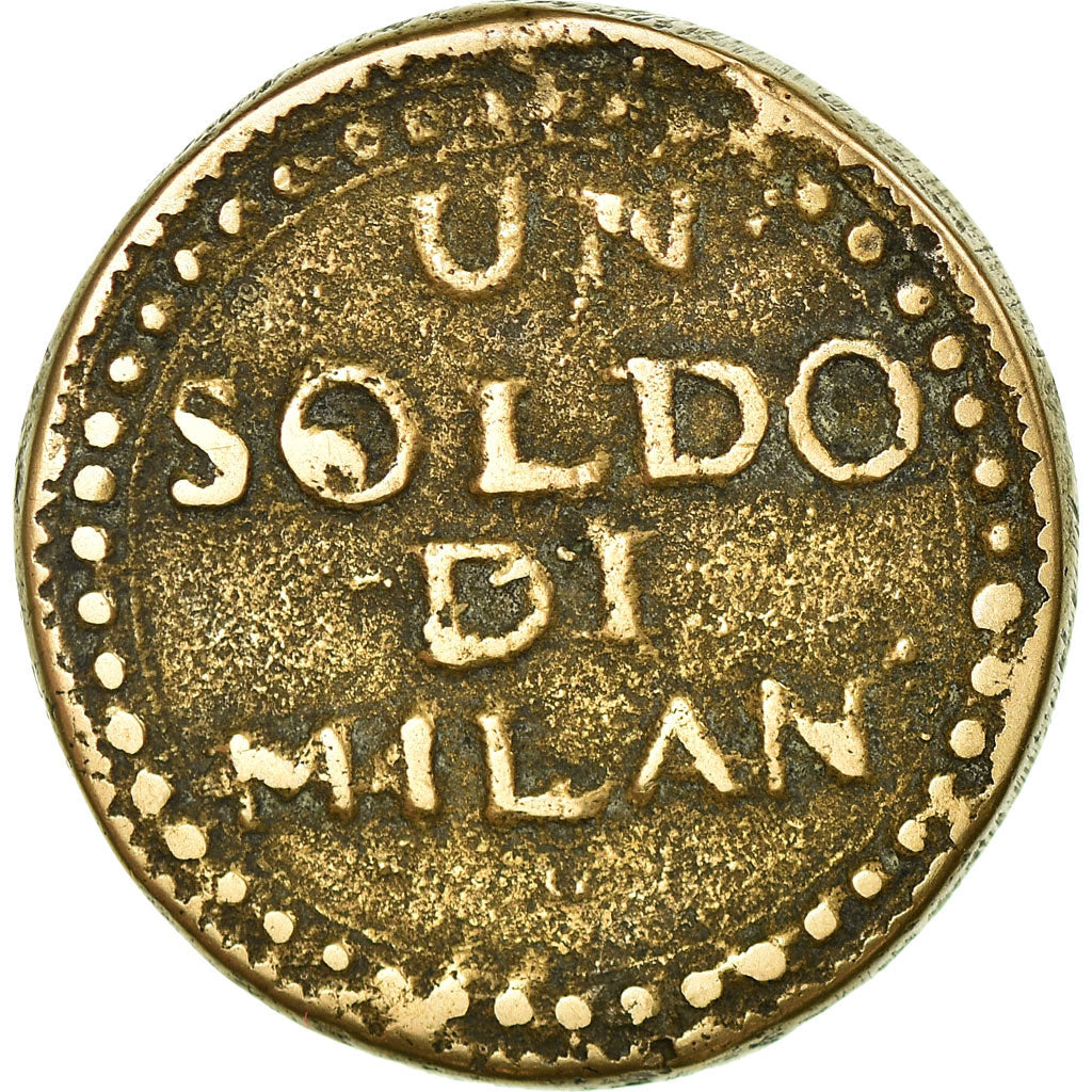 Munten, Italiaanse staten, MANTUA, Soldo, 1799, Siège de Mantoue, FR+, Copper