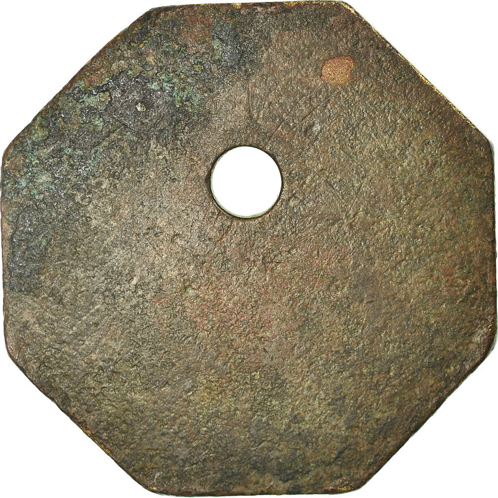 Algeria, Token, Crédit Foncier et Agricole d'Algérie, EF(40-45), Bronze