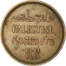 Coin, Palestine, Mil, 1941, EF(40-45), Bronze, KM:1