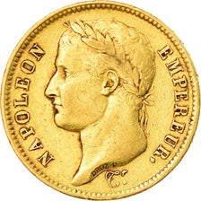 Munten, Frankrijk, Napoléon I, 40 Francs, 1811, Paris, ZF, Goud, KM:696.1
