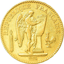 Moneta, Francia, Génie, 20 Francs, 1848, Paris, BB, Oro, KM:757