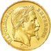 Moneta, Francia, Napoleon III, Napoléon III, 20 Francs, 1869, Strasbourg, BB+