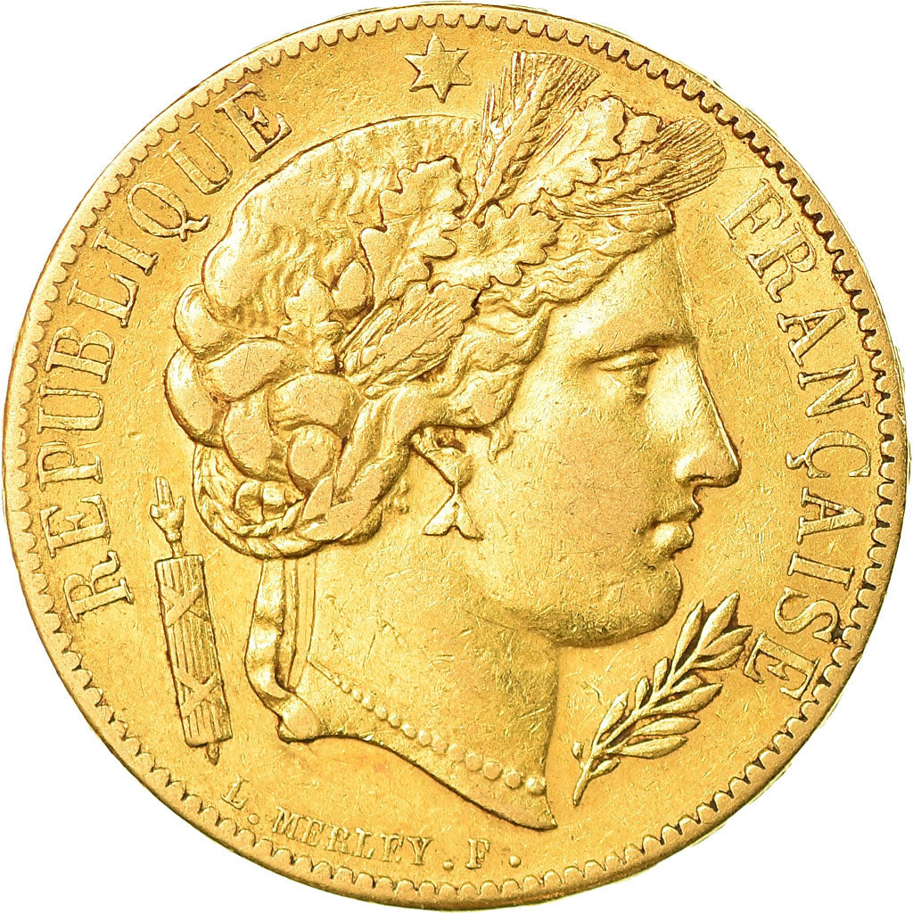 Coin, France, Cérès, 20 Francs, 1850, Paris, EF(40-45), Gold, KM:762