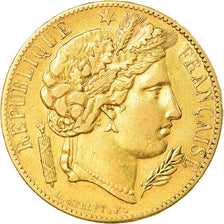 Coin, France, Cérès, 20 Francs, 1850, Paris, EF(40-45), Gold, KM:762