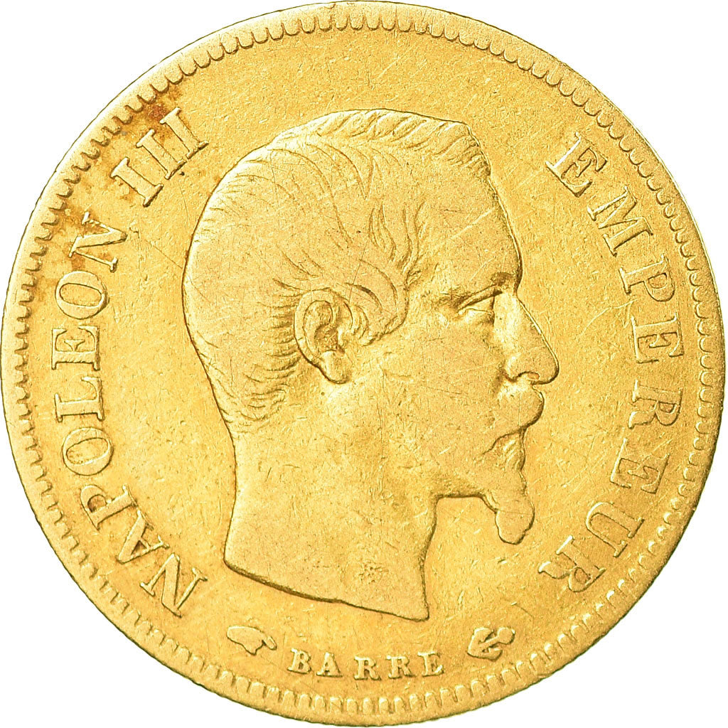 Munten, Frankrijk, Napoleon III, Napoléon III, 10 Francs, 1857, Paris, FR
