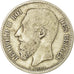Coin, Belgium, Leopold II, 2 Francs, 2 Frank, 1867, VF(30-35), Silver, KM:30.1