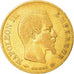 Moneda, Francia, Napoleon III, 10 Francs, 1859, Paris, BC+, Oro, KM 784.3