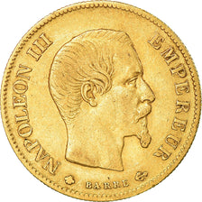 Moeda, França, Napoleon III, Napoléon III, 10 Francs, 1860, Strasbourg