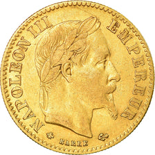 Moeda, França, Napoleon III, Napoléon III, 10 Francs, 1863, Paris, EF(40-45)