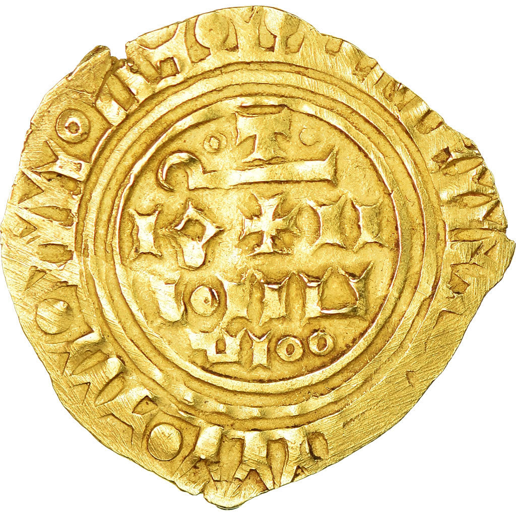 Coin, Crusader States, County of Tripoli, Bezant, 1187-1252, Tripoli, EF(40-45)