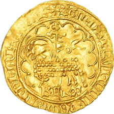 Münze, Frankreich, Charles VI, Agnel d'or, La Rochelle, SS+, Gold, Duplessy:372