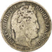 Coin, France, Louis-Philippe, Franc, 1841, Strasbourg, F(12-15), Silver