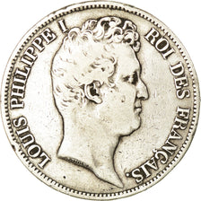 Coin, France, Louis-Philippe, 5 Francs, 1831, Rouen, VF(20-25), Silver